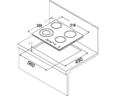 Варочная поверхность LIBERTY PI 6044 B (507) (PI6044B(507))