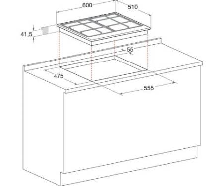 Варочная поверхность Whirlpool PMW64D2IXL