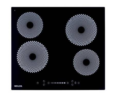 Варочная поверхность WEILOR WHC 641 BLACK