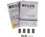 Варочная поверхность WEILOR WIS 642 WHITE