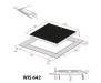 Варочная поверхность WEILOR WIS 642 WHITE