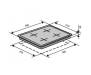Варочная поверхность VENTOLUX HG640-B1 GCEST (IVORY)