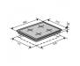 Варочная поверхность VENTOLUX HG640 B2 CS (X)