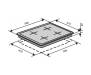 Варочная поверхность VENTOLUX HSF640-R3G CESBT (IVORY)