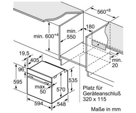 Духовой шкаф BOSCH HRG5184S1