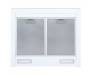 Вытяжка кухонная MINOLA DKS 6754 WH 1100 LED GLASS