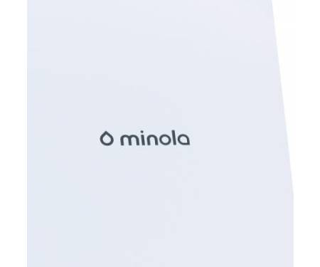 Вытяжка кухонная MINOLA DKS 6754 WH 1100 LED GLASS