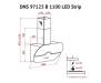 Вытяжка кухонная PERFELLI DNS 97123 B 1100 BL LED Strip