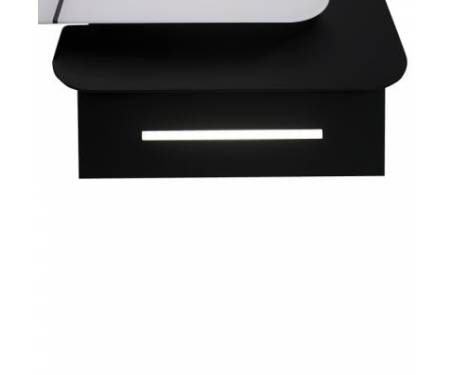 Вытяжка кухонная PERFELLI DNS 9753 B 1100 WH/BL LED Strip