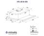 Вытяжка кухонная MINOLA HTL 5010 WH 430