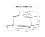 Вытяжка кухонная MINOLA HTL 5615 WH 1000 LED