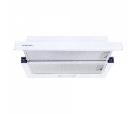 Вытяжка кухонная MINOLA HTL 6234 WH 700 LED GLASS