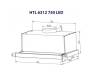Вытяжка кухонная MINOLA HTL 6312 BL 750 LED