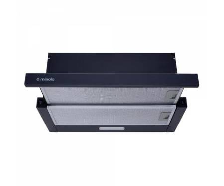 Вытяжка кухонная MINOLA HTL 6734 BL 1100 LED GLASS