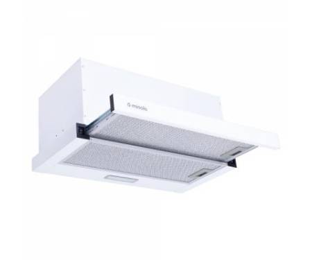 Вытяжка кухонная MINOLA HTL 6734 WH 1100 LED GLASS