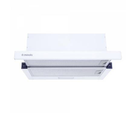 Вытяжка кухонная MINOLA HTL 6734 WH 1100 LED GLASS