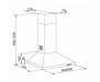 Вытяжка кухонная ELEYUS KLEO 470 50 WH (KLEO47050WH)
