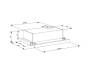 Вытяжка кухонная ELEYUS LOTUS 470 60 BR (LOTUS47060BR)