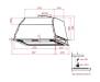 Вытяжка кухонная WEILOR PBE 6140 SS 750 LED