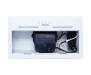 Вытяжка кухонная WEILOR PBS 52300 GLASS WH 1000 LED Strip