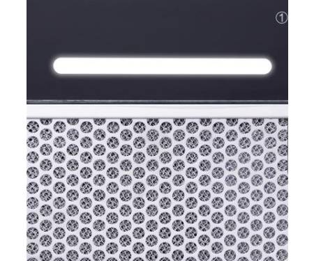 Вытяжка кухонная WEILOR PBS 52650 GLASS BL 1250 LED Strip