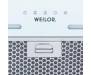 Вытяжка кухонная WEILOR PBS 72650 GLASS WH 1250 LED Strip