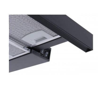 Вытяжка кухонная VENTOLUX GARDA 50 BK (700) SLIM