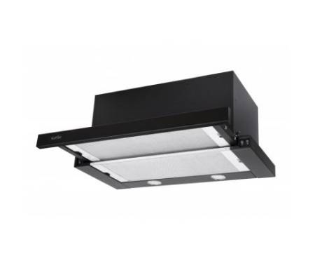 Вытяжка кухонная VENTOLUX GARDA 60 BK (1300) SMD LED