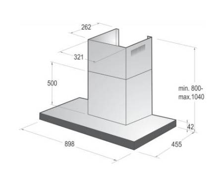 Вытяжка кухонная Gorenje WHT9SYW (WHT 9 SYW)