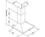 Вытяжка кухонная PYRAMIDA KSX 60 BL (KSX60BL)