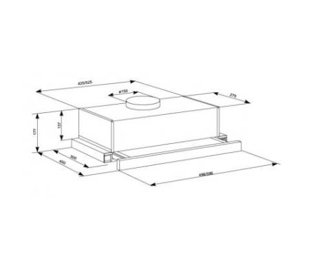 Вытяжка кухонная ELEYUS LOTUS 1000 60 BL