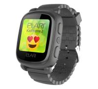 Смарт-часы ELARI KidPhone 2 Black с GPS-трекером (KP-2B)