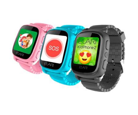 Смарт-часы ELARI KidPhone 2 Pink с GPS-трекером (KP-2P)
