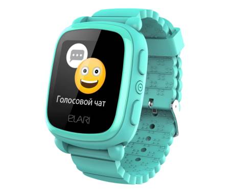 Смарт-часы ELARI KidPhone 2 Green с GPS-трекером (KP-2G)
