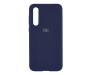 Чехол для Xiaomi CC9e Silicone Case Blue