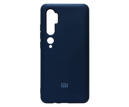 Чехол для Xiaomi Mi CC9 Pro Silicone Case Navy Blue