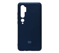 Чехол для Xiaomi Mi CC9 Pro Silicone Case Navy Blue