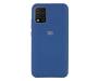 Чехол для Xiaomi Mi 10 Lite Silicone Case Blue