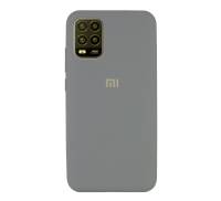 Чехол для Xiaomi Mi 10 Lite Silicone Case Gray