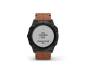GARMIN Fenix 6X Pro Sapphire Black DLC with Chestnut Leather Band (010-02157-14/13)