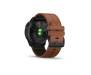 GARMIN Fenix 6X Pro Sapphire Black DLC with Chestnut Leather Band (010-02157-14/13)