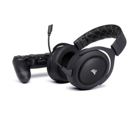 Компьютерная гарнитура Corsair Gaming HS70 Wireless Carbon (CA-9011175)