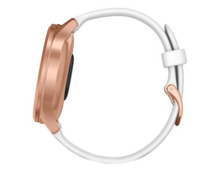 Смарт-часы Garmin Vivomove Style Rose Gold Aluminum w. White Silicone B. (010-02240-00)