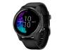 Спортивные часы Garmin Venu Slate Stainless Steel Bezel w. Black and Silicone B. (010-02173-11)