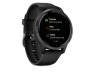 Спортивные часы Garmin Venu Slate Stainless Steel Bezel w. Black and Silicone B. (010-02173-11)