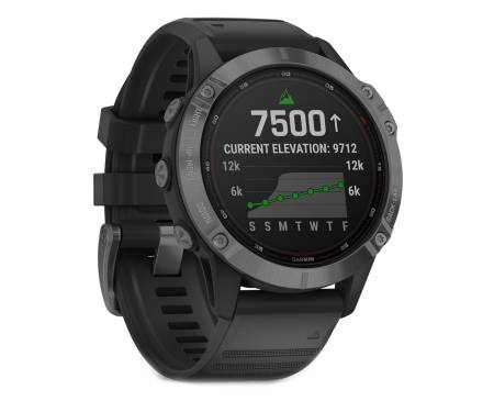 Смарт-часы Garmin Fenix 6 Pro Solar Edition Slate Gray With Black Band (010-02410-15)