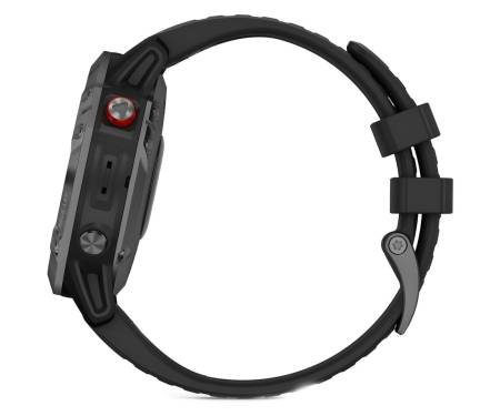 Смарт-часы Garmin Fenix 6 Pro Solar Edition Slate Gray With Black Band (010-02410-15)
