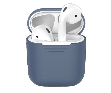 Чехол для Airpods AhaStyle Silicone Case Navy Blue (AHA-01020-NBL)