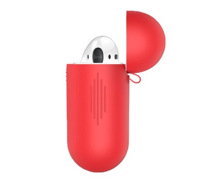 Чехол для Airpods AhaStyle Silicone Case Чехол для Airpods AhaStyle Silicone Case Red (AHA-01020-RED)(AHA-01020-RED)