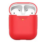 Чехол для Airpods AhaStyle Silicone Case Red (AHA-01020-RED)